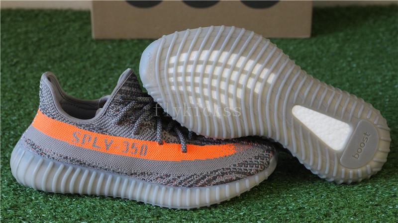 Adidas Yeezy 350 Boost V2 Orange Grey Beluga